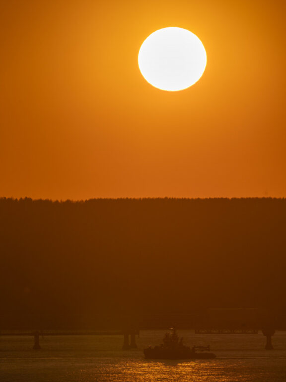 Пригородное. Закат